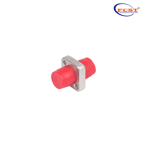 Adaptador de fibra óptica de metal de una pieza de tipo sólido cuadrado de modo simple simple a FCUPC a FCUPC